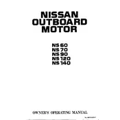 Nissan NS60C Outboard Motor manual cover