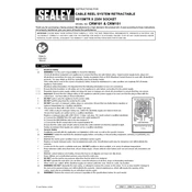 Sealey CRM101 Cable Reel manual cover