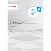 Bosch TAT4P440GB Toaster manual cover