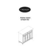 Crosley CF3021-NV Kitchen Island manual cover