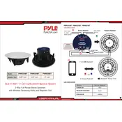 Pyle PWRC55BT Speaker System manual cover