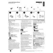 Lenovo 400 Wireless Mouse manual cover