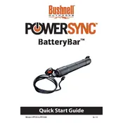 Bushnell PP2008 Battery manual cover