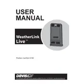 Davis WeatherLink Live 6100 Live-stream Device manual cover