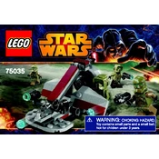 LEGO 75035 Construction Set manual cover