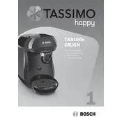 Bosch TASSIMO TAS1001CH Coffee Machine