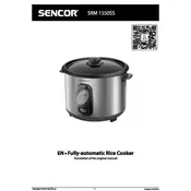 Sencor SRM 1550SS Rice Cooker manual cover