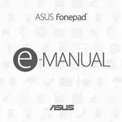 ASUS Fonepad 7 (FE7010CG) Phone manual cover