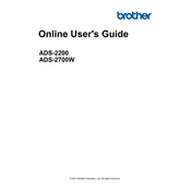 Brother ADS-2200 manual cover