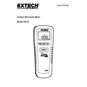 Flir Extech CO10 Meter manual cover