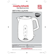 Morphy Richards 120009 Brita manual cover