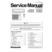 Panasonic CS-E18NKUA, CS-E24NKUA manual cover