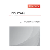 Global Pantum P3500 manual cover