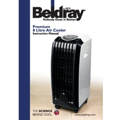 Beldray EH1315 Premium 8 Litre Air Cooler manual cover