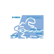 Yamaha YFZ45D YFZ 450 2013 manual cover