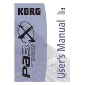 KORG Pa3X