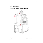 Haas Office Mill Supplement manual cover