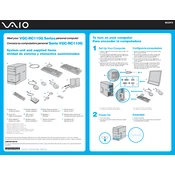 Sony VGC-RC110GX manual cover