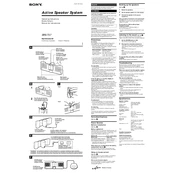 Sony SRS T57 manual cover