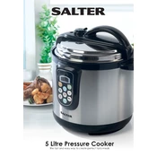 Salter EK1847 5 Litre Pressure Cooker manual cover