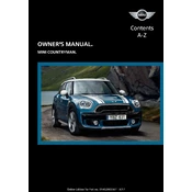 Mini Countryman 2018 manual cover