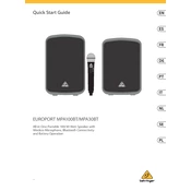 Behringer MPA30BT manual cover