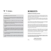 Roberts iStream 3 Streaming Services Revival 0 manual cover