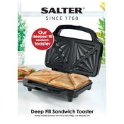 Salter EK2017 Deep Fill Sandwich Toaster manual cover