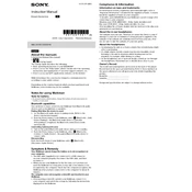 Sony NW-ZX100 manual cover