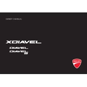 Ducati XDiavel S 2016 manual cover