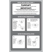 Cuisinart WCH-1000 manual cover