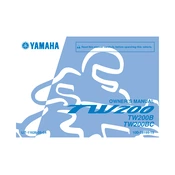 Yamaha TW200B1, TW200B1C TW200 2012 manual cover