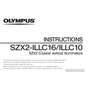 Olympus SZX2-ILLC16, ILLC10 manual cover