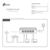 tp-link TL-SF1016D manual cover