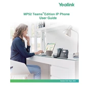 Yealink MP52 manual cover