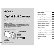 Sony DSC-L1 manual cover