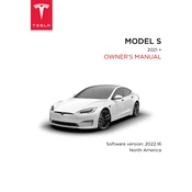 Tesla Model S 2021+ North America manual cover