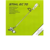 Stihl EC 70 manual cover