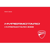 Ducati Hypermotard 939 2017 manual cover