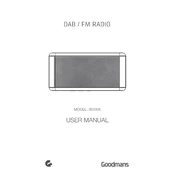 Goodmans B&M DAB FM Radio 363306