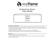 Realflame Protective Cover manual cover