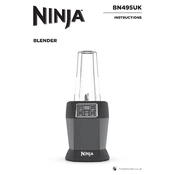 Ninja BN495UK manual cover