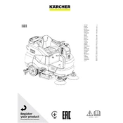 Karcher B 150 R manual cover