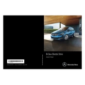 Mercedes-Benz B-Class Electric Drive 2017 manual cover