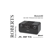 Roberts Blutune 50 Bluetooth 2013 manual cover