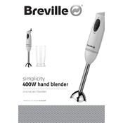 Breville VHB113 manual cover