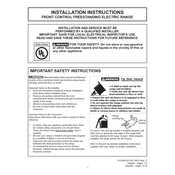 Frigidaire PCFE3078AF