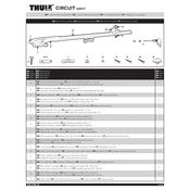 Thule Circuit 526XT manual cover