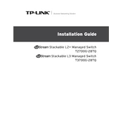 tp-link T3700G-28TQ manual cover