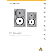 Behringer Truth B2031A manual cover